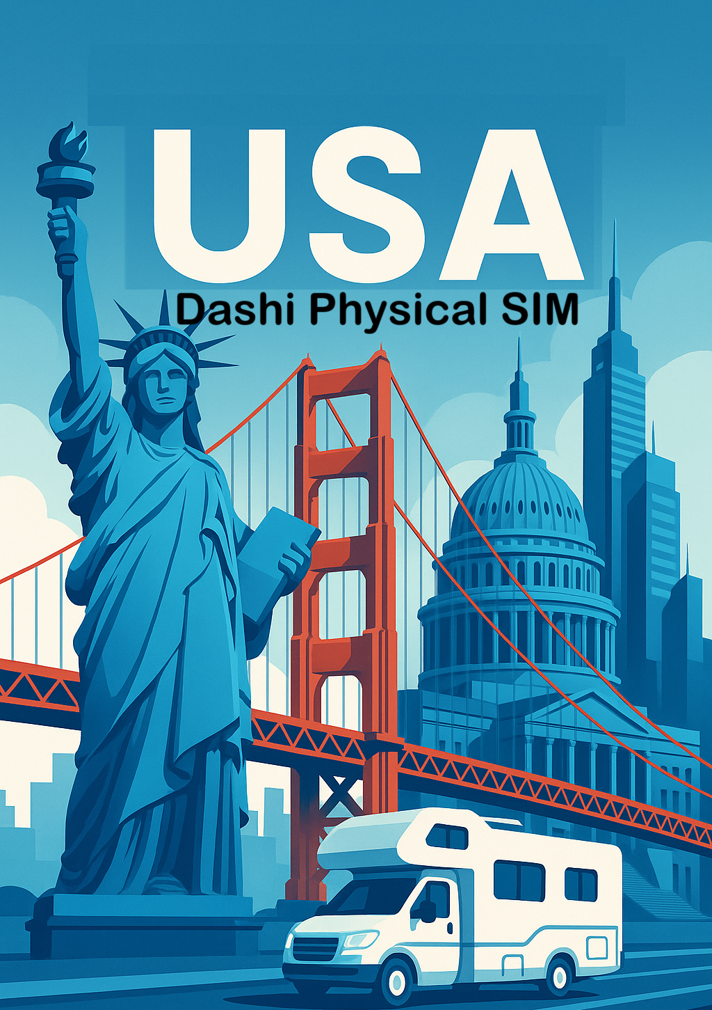 Travel Physical SIM in United States
