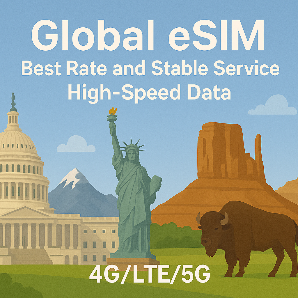 Travel eSIM in Canada / Mexico