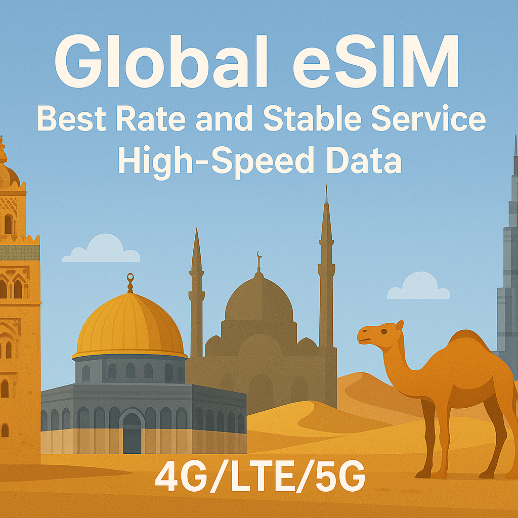 Travel eSIM in Uzbekistan / Kyrgyzstan / Kazakhstan
