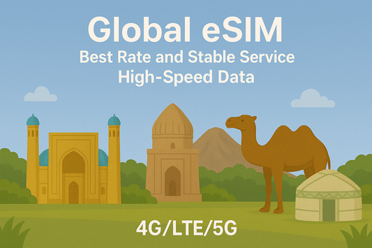 Travel eSIM in Pakistan / India / Sri Lanka