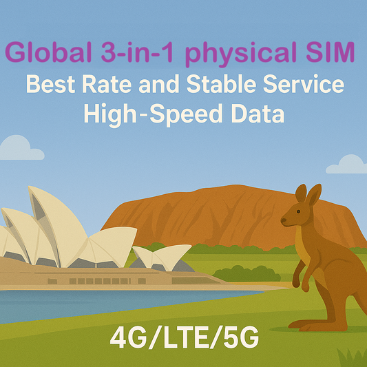 Travel Physical SIM in Australia / New Zealand