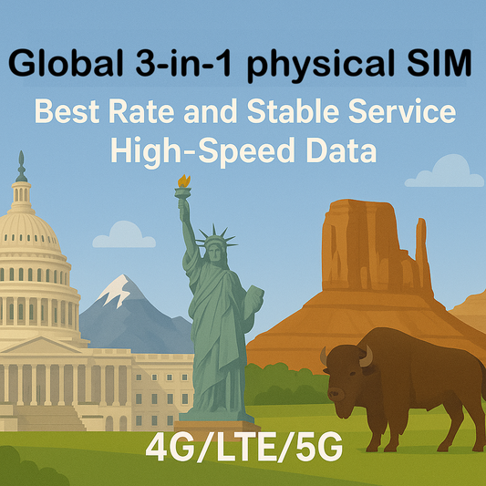 Travel Physical SIM in Canada / Mexico